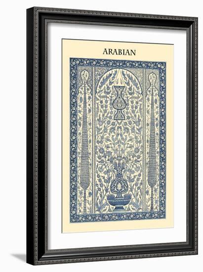 Ornament-Arabian-Racinet-Framed Art Print