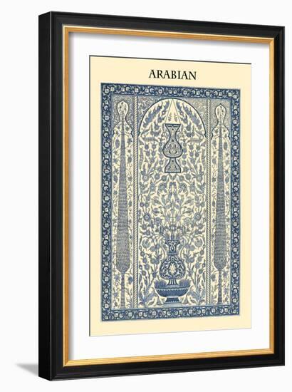 Ornament-Arabian-Racinet-Framed Art Print