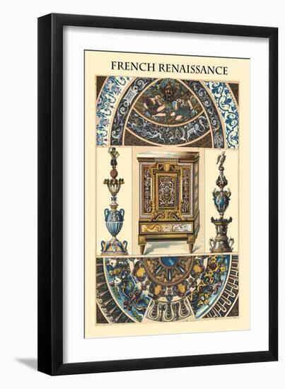 Ornament-French Renaissance-Racinet-Framed Art Print