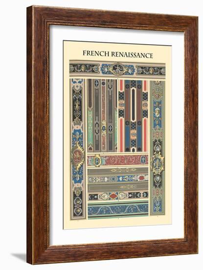 Ornament-French Renaissance-Racinet-Framed Art Print