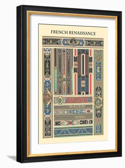 Ornament-French Renaissance-Racinet-Framed Art Print