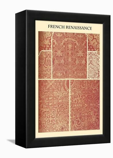 Ornament-French Renaissance-Racinet-Framed Stretched Canvas