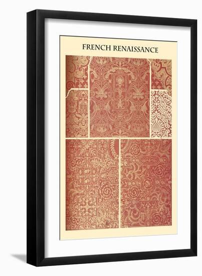 Ornament-French Renaissance-Racinet-Framed Art Print