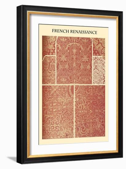 Ornament-French Renaissance-Racinet-Framed Art Print