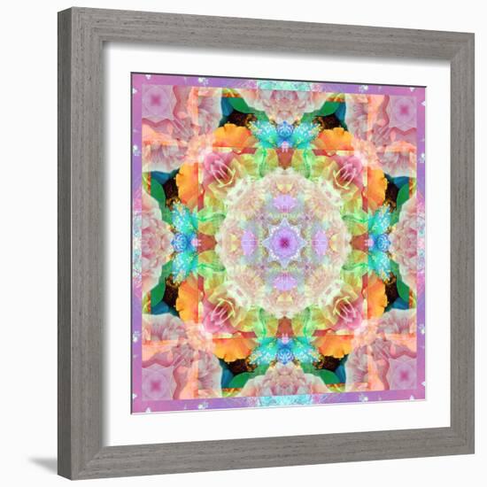 Ornament from Flower Photographs-Alaya Gadeh-Framed Photographic Print