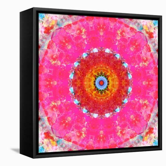 Ornament from Flower Photographs-Alaya Gadeh-Framed Premier Image Canvas