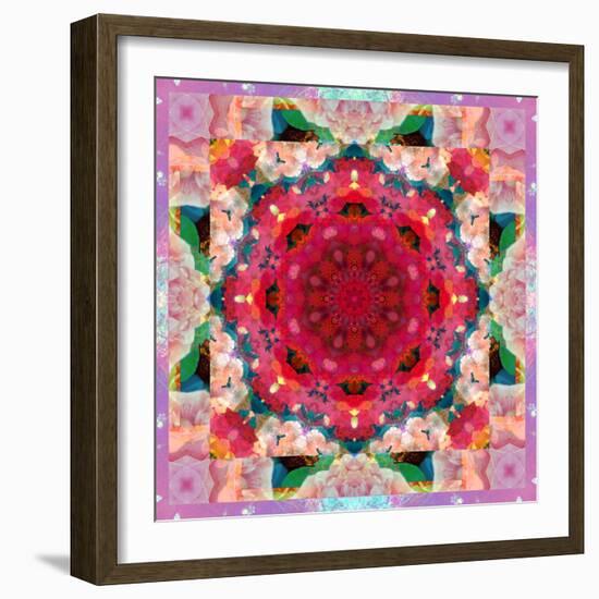 Ornament from Flower Photographs-Alaya Gadeh-Framed Photographic Print