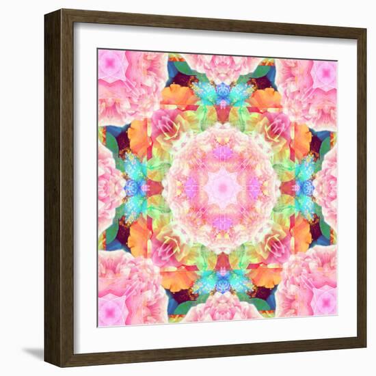 Ornament from Flower Photographs-Alaya Gadeh-Framed Photographic Print