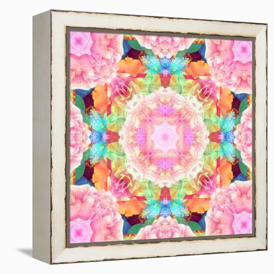 Ornament from Flower Photographs-Alaya Gadeh-Framed Premier Image Canvas