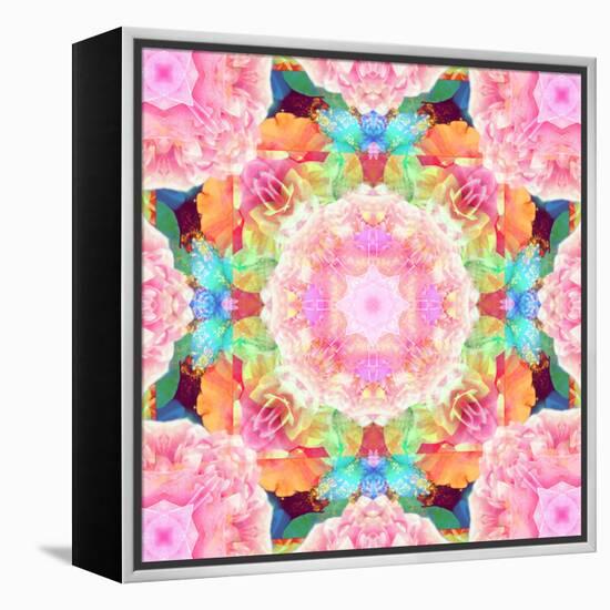 Ornament from Flower Photographs-Alaya Gadeh-Framed Premier Image Canvas