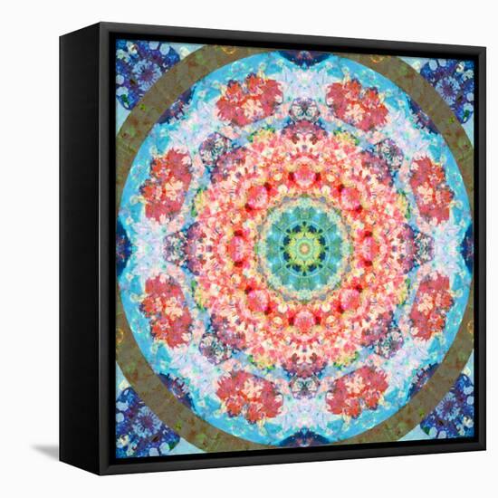 Ornament from Flower Photographs-Alaya Gadeh-Framed Premier Image Canvas