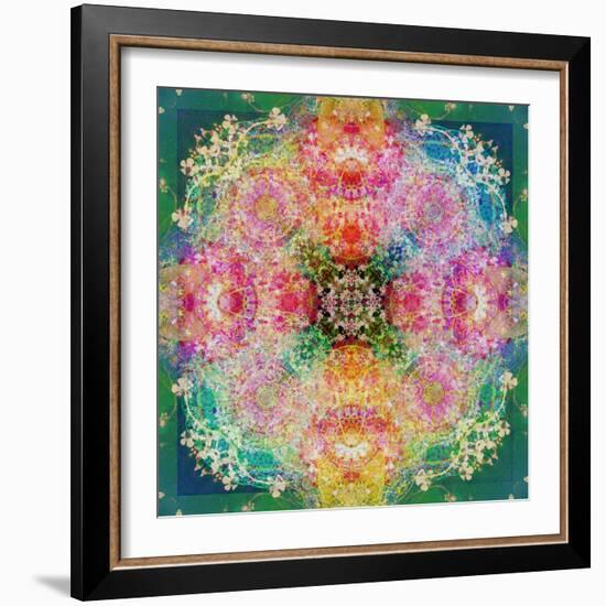 Ornament from Flower Photographs-Alaya Gadeh-Framed Photographic Print