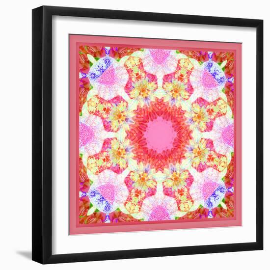 Ornament from Flowers, Photographic Layer Work-Alaya Gadeh-Framed Photographic Print