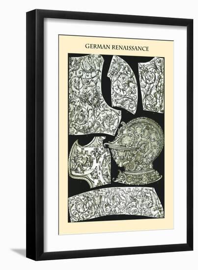 Ornament-German Renaissance-Racinet-Framed Art Print