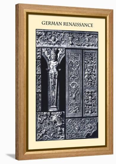 Ornament-German Renaissance-Racinet-Framed Stretched Canvas