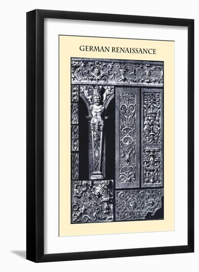 Ornament-German Renaissance-Racinet-Framed Art Print