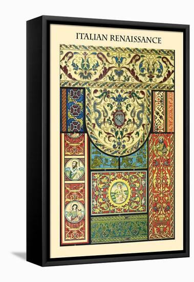 Ornament-Italian Renaissance-Racinet-Framed Stretched Canvas