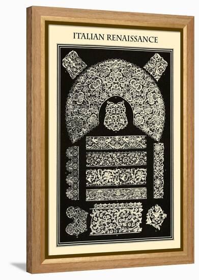 Ornament-Italian Renaissance-Racinet-Framed Stretched Canvas