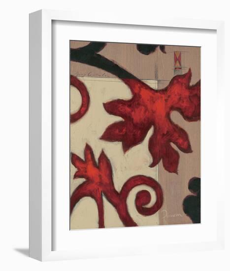 Ornament Leaf-Joadoor-Framed Art Print