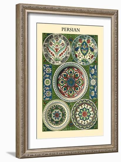 Ornament-Persian-Racinet-Framed Art Print