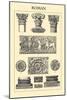 Ornament-Roman-Racinet-Mounted Art Print