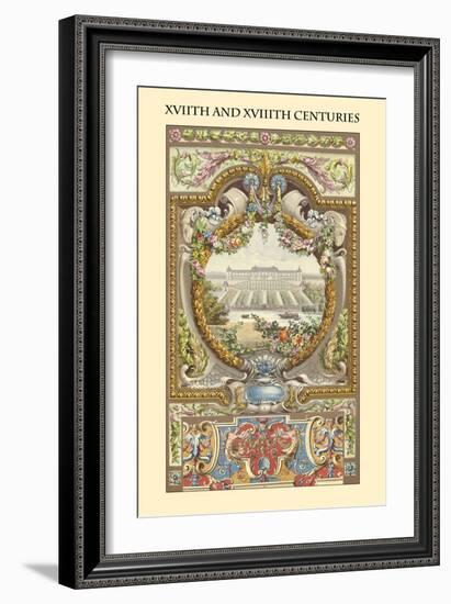 Ornament-XVIIth and XVIIIth Centuries-Racinet-Framed Art Print