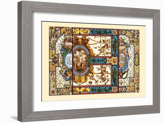 Ornament-Racinet-Framed Art Print