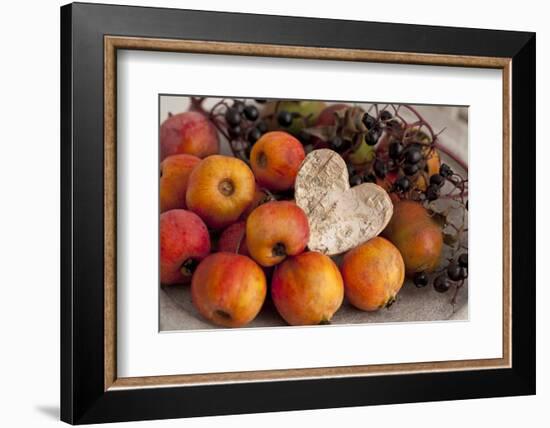 Ornamental Apples, Apples, Heart-Andrea Haase-Framed Photographic Print