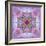 Ornamental Blossoms Mandala-Alaya Gadeh-Framed Photographic Print