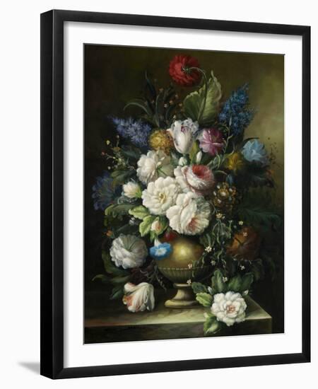 Ornamental Bouquet-Ralph Steiner-Framed Art Print