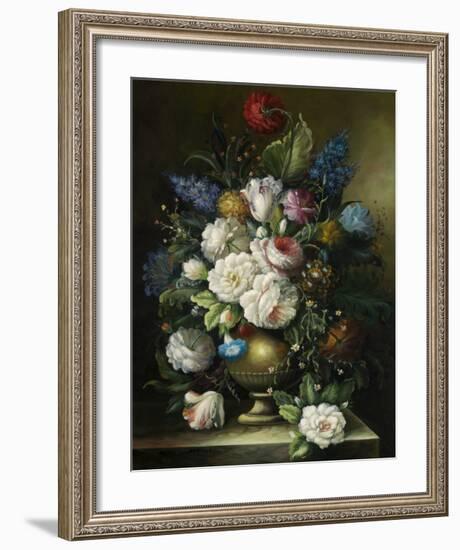 Ornamental Bouquet-Ralph Steiner-Framed Art Print