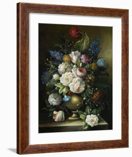 Ornamental Bouquet-Ralph Steiner-Framed Art Print