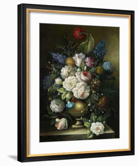 Ornamental Bouquet-Ralph Steiner-Framed Art Print