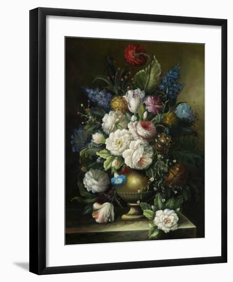 Ornamental Bouquet-Ralph Steiner-Framed Art Print