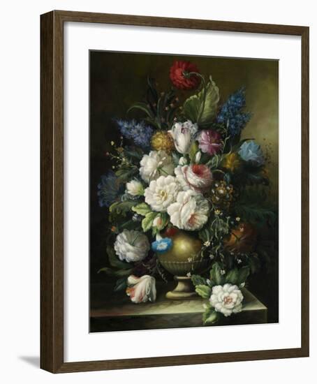 Ornamental Bouquet-Ralph Steiner-Framed Art Print