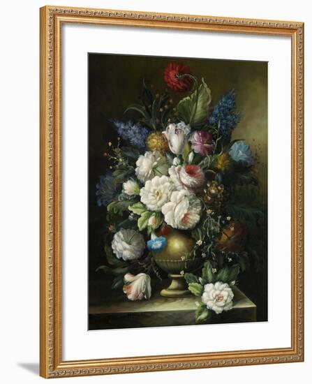 Ornamental Bouquet-null-Framed Premium Giclee Print