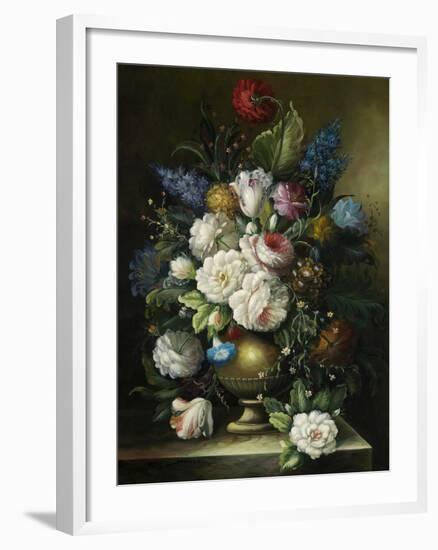 Ornamental Bouquet-null-Framed Premium Giclee Print