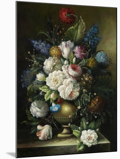 Ornamental Bouquet-null-Mounted Premium Giclee Print