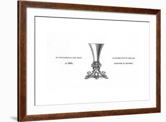 Ornamental Cup, 1645-Henry Shaw-Framed Giclee Print