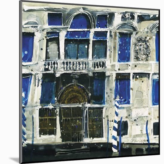Ornamental Facade, Venice-Susan Brown-Mounted Giclee Print
