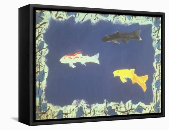 Ornamental Fish-David Alan Redpath Michie-Framed Premier Image Canvas