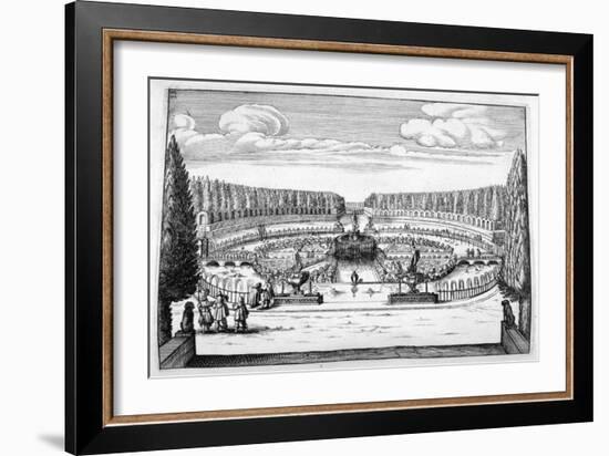 Ornamental Fountain and Garden Design, 1664-Georg Andreas Bockler-Framed Giclee Print