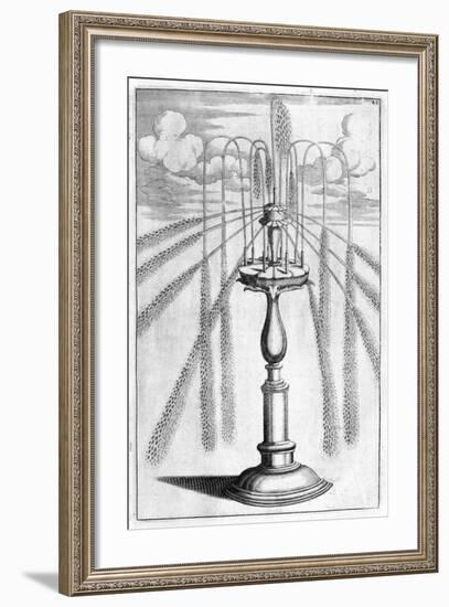 Ornamental Fountain Design, 1664-Georg Andreas Bockler-Framed Giclee Print