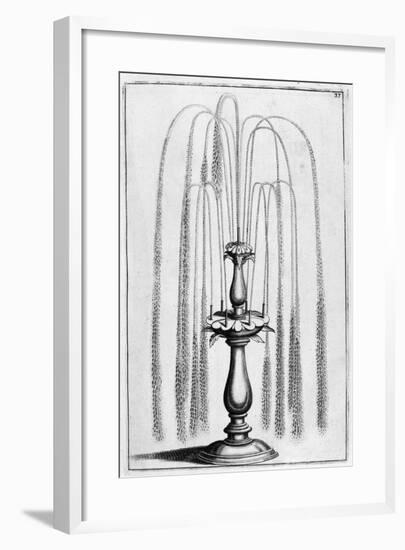 Ornamental Fountain Design, 1664-Georg Andreas Bockler-Framed Giclee Print