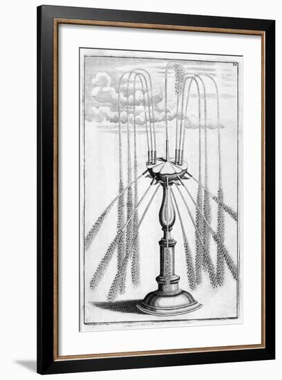 Ornamental Fountain Design, 1664-Georg Andreas Bockler-Framed Giclee Print