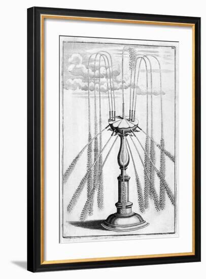 Ornamental Fountain Design, 1664-Georg Andreas Bockler-Framed Giclee Print