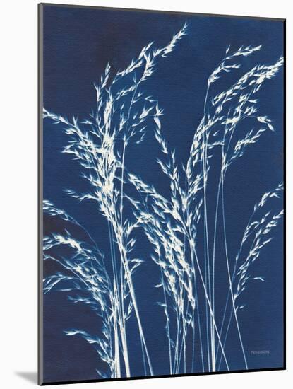 Ornamental Grass V-Kathy Ferguson-Mounted Art Print