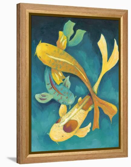 Ornamental Koi I-Chariklia Zarris-Framed Stretched Canvas