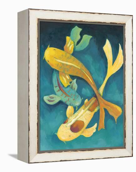 Ornamental Koi I-Chariklia Zarris-Framed Stretched Canvas