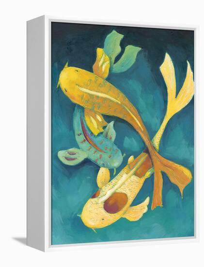 Ornamental Koi I-Chariklia Zarris-Framed Stretched Canvas